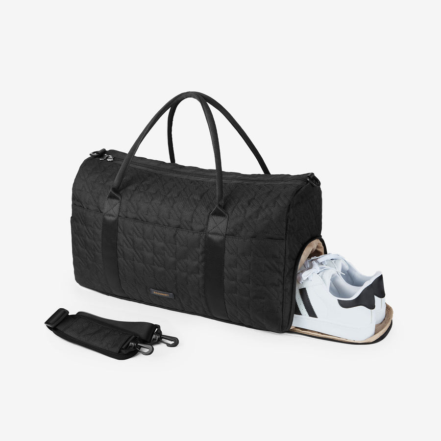 Travel Duffle Bag With Shoes Compartment
