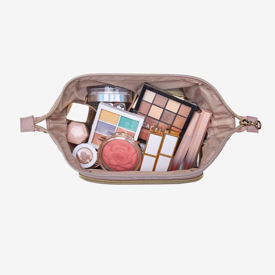  BAGSMART Travel Makeup Bag, Cosmetic Bag Small Make Up