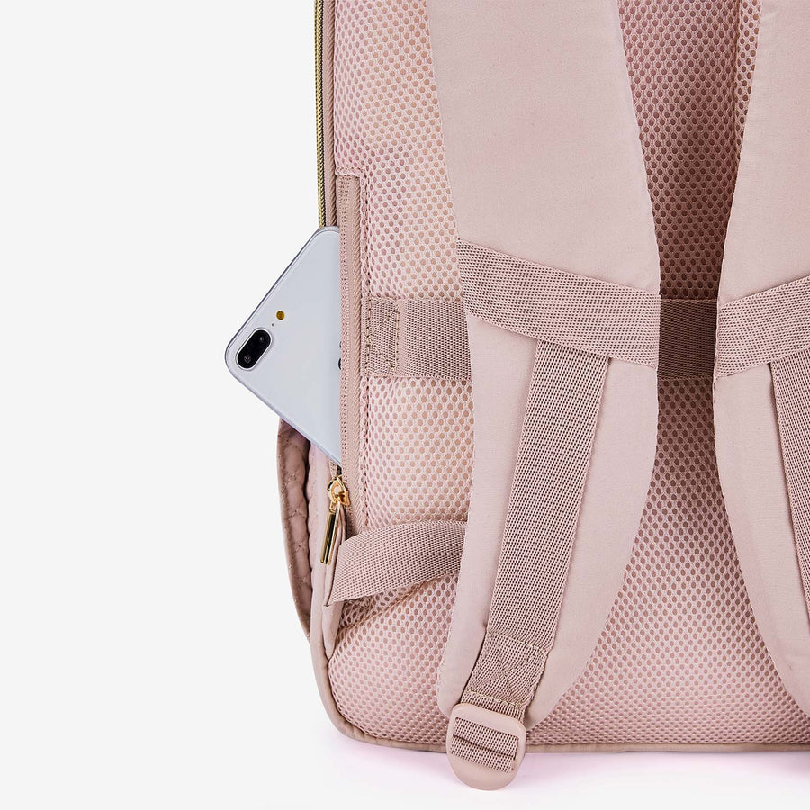 Bonchemin 15.6" Lightweight Travel Laptop Backpacks with Back Hidden Pocket-Bagsmart