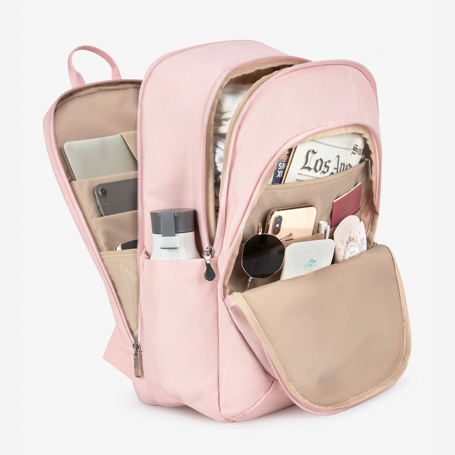 Lightweight School Backpack for Women Carry On Travel Backpack BAGSMART