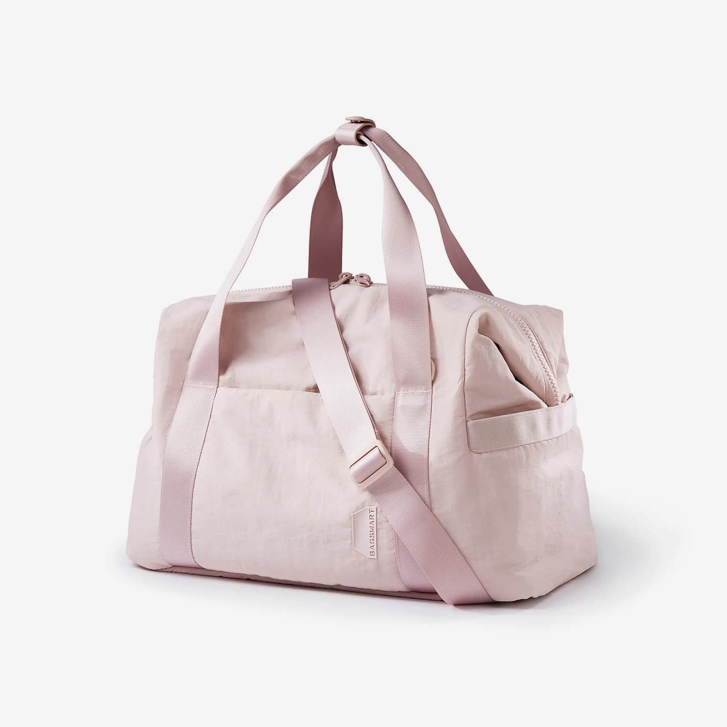 BAGSMART Large Tote Bag for Women, School Shoulder Bag Top Handle Handbag with Yoga Mat Buckle for Gym, Work, Travel, College