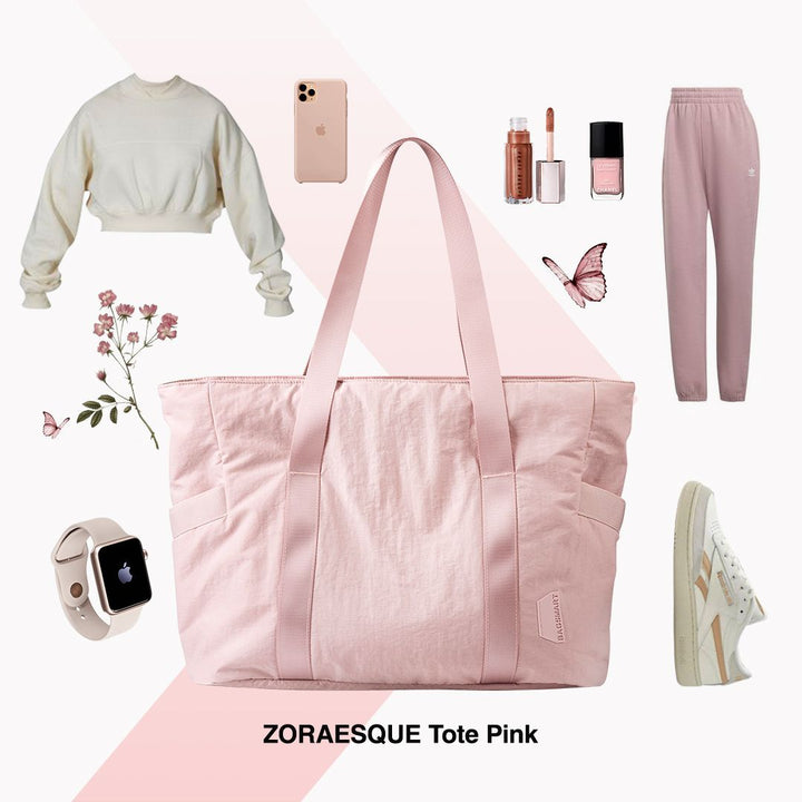 Zoraesque Travel Tote Pink - BAGSMART