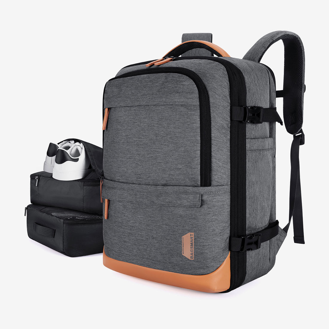Expandable Carry On Backpack: 40L Travel Backpack for Business Trips ...