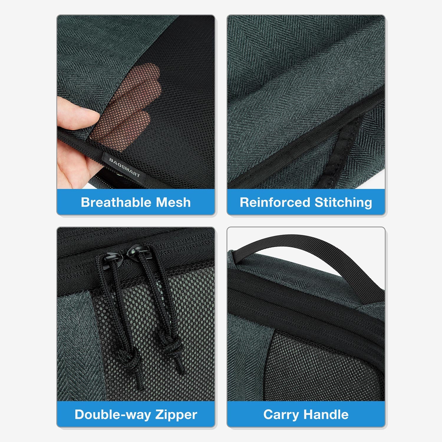 Travel Compression Packing Cubes-Lightweight & Space Travel Essential ...