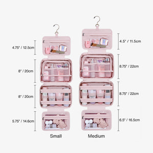 Hanging Toiletry Organizer with Available in Two Sizes