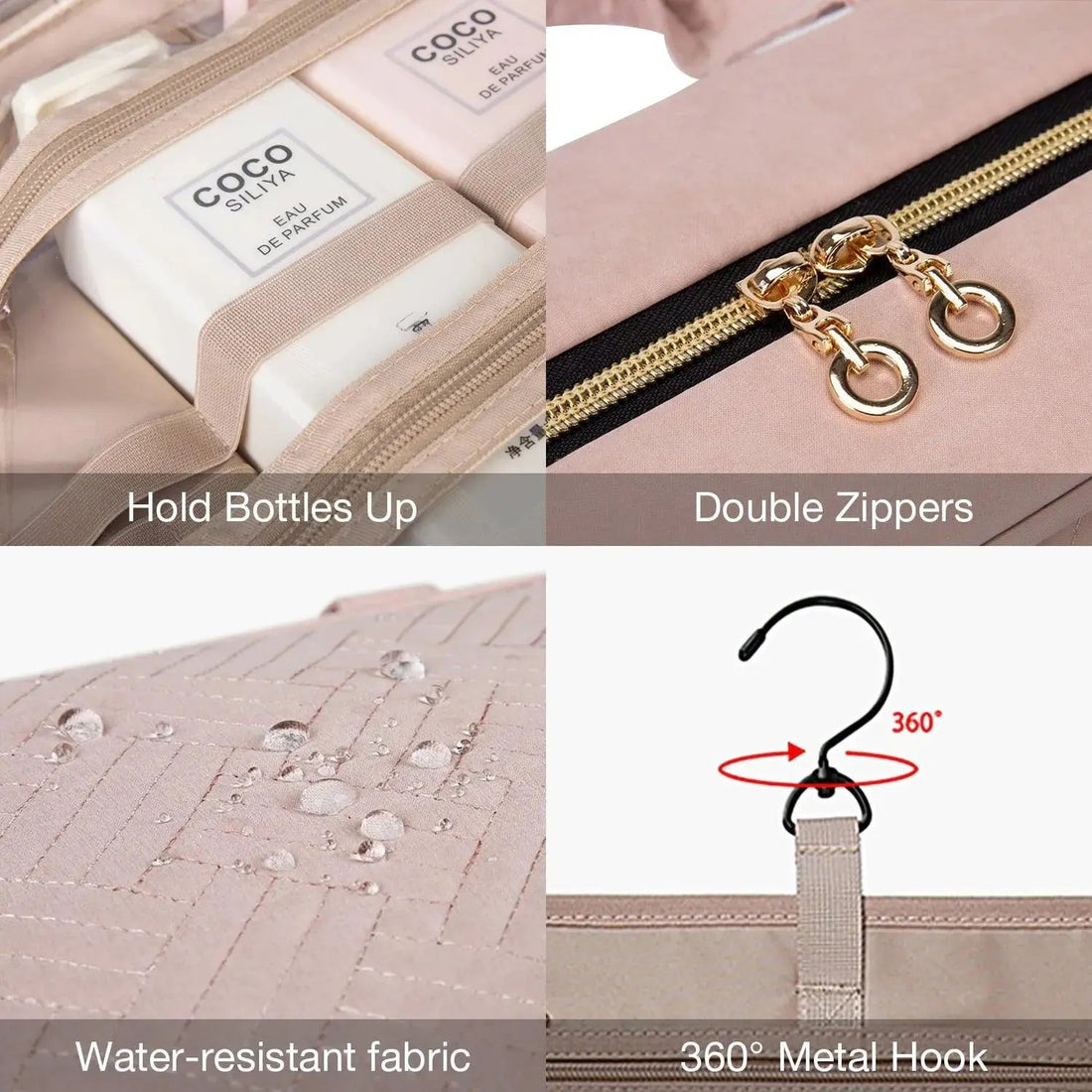 Best Hanging Travel Toiletry Bag for Women: Roomy & Stylish– BAGSMART