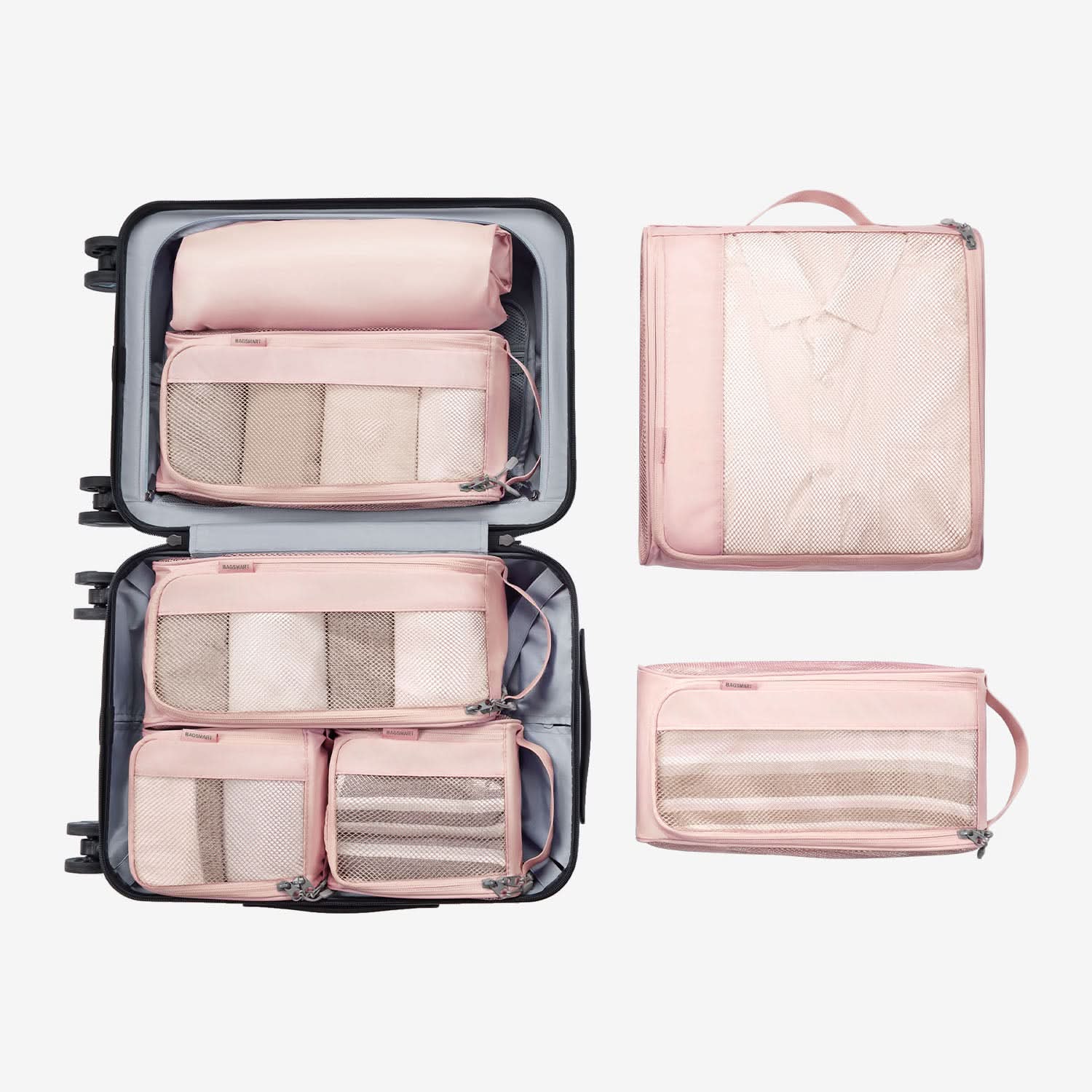 7 PCS Packing Cubes For Suitcases