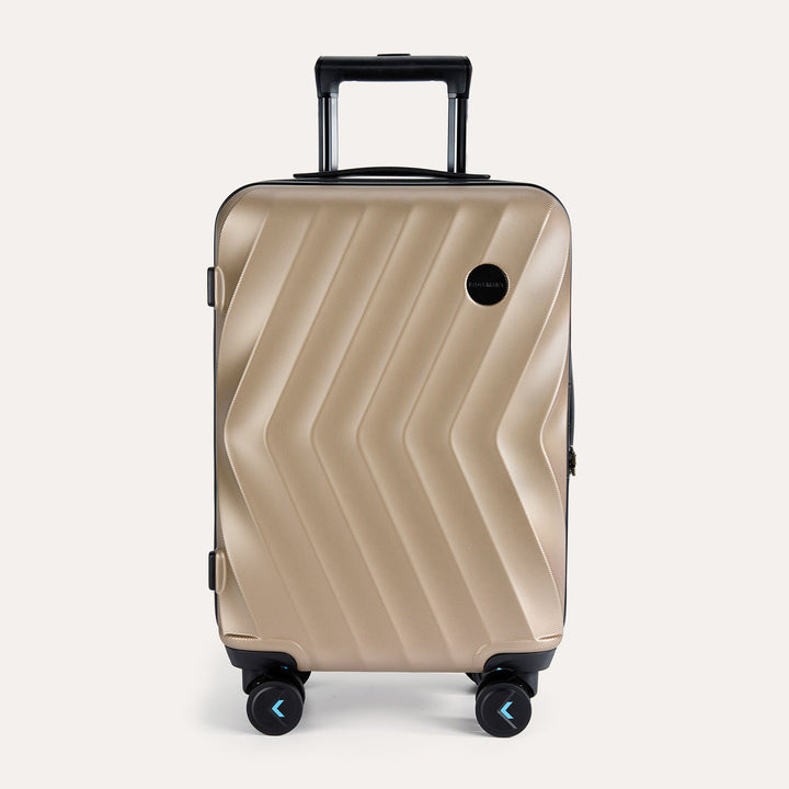 Globetrotter 20" Hardside Rolling Carry-on Stylish Suitcase