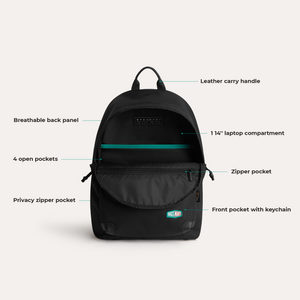 Cordura® Campus Backpack with Laptop Sleeve - BAGSMART