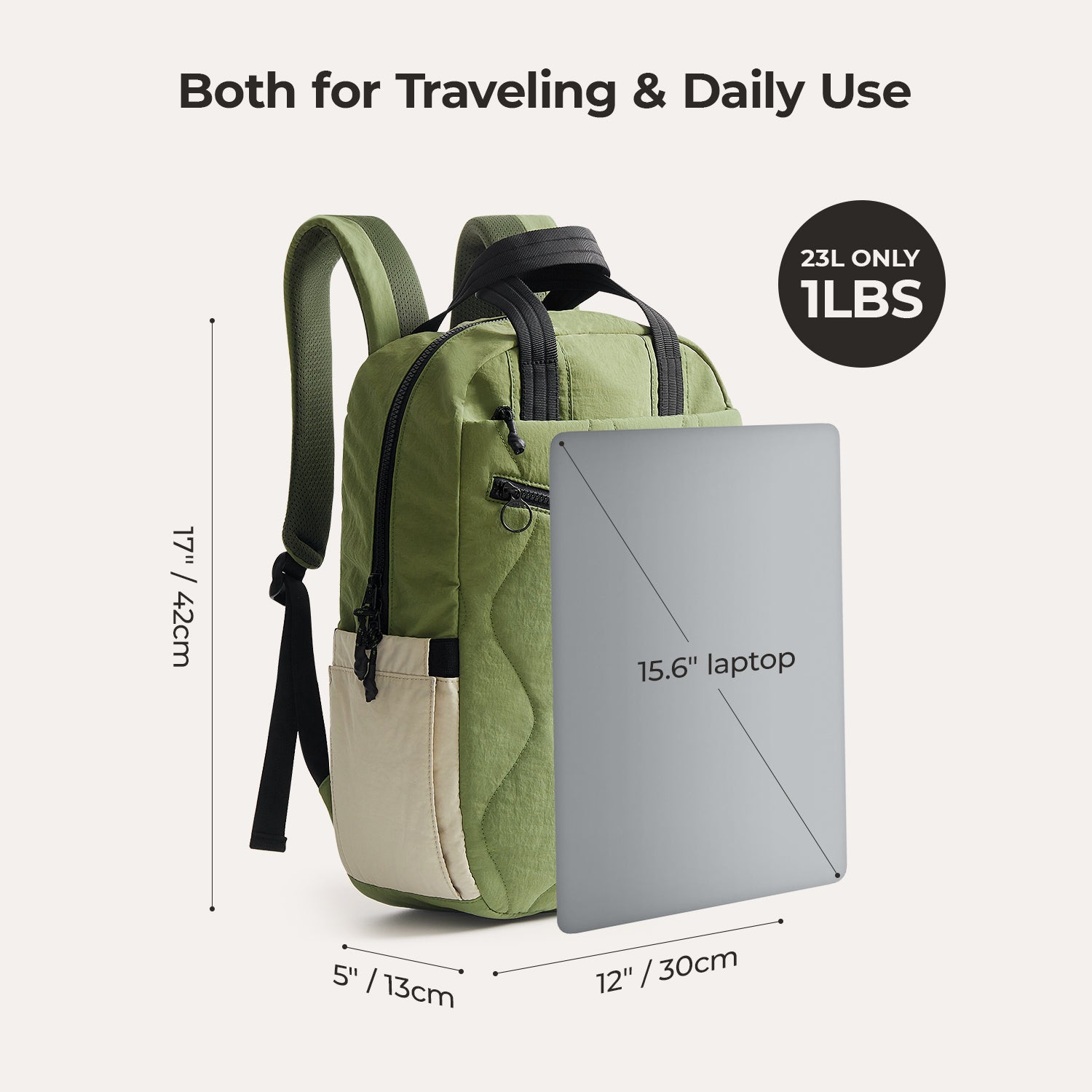 Vega 23L Featherlight Work Backpack - BAGSMART