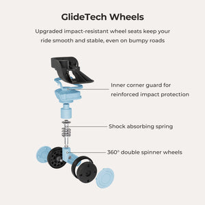 Getaway 20" GlideTech Wheels Expandable Carry-On Luggage