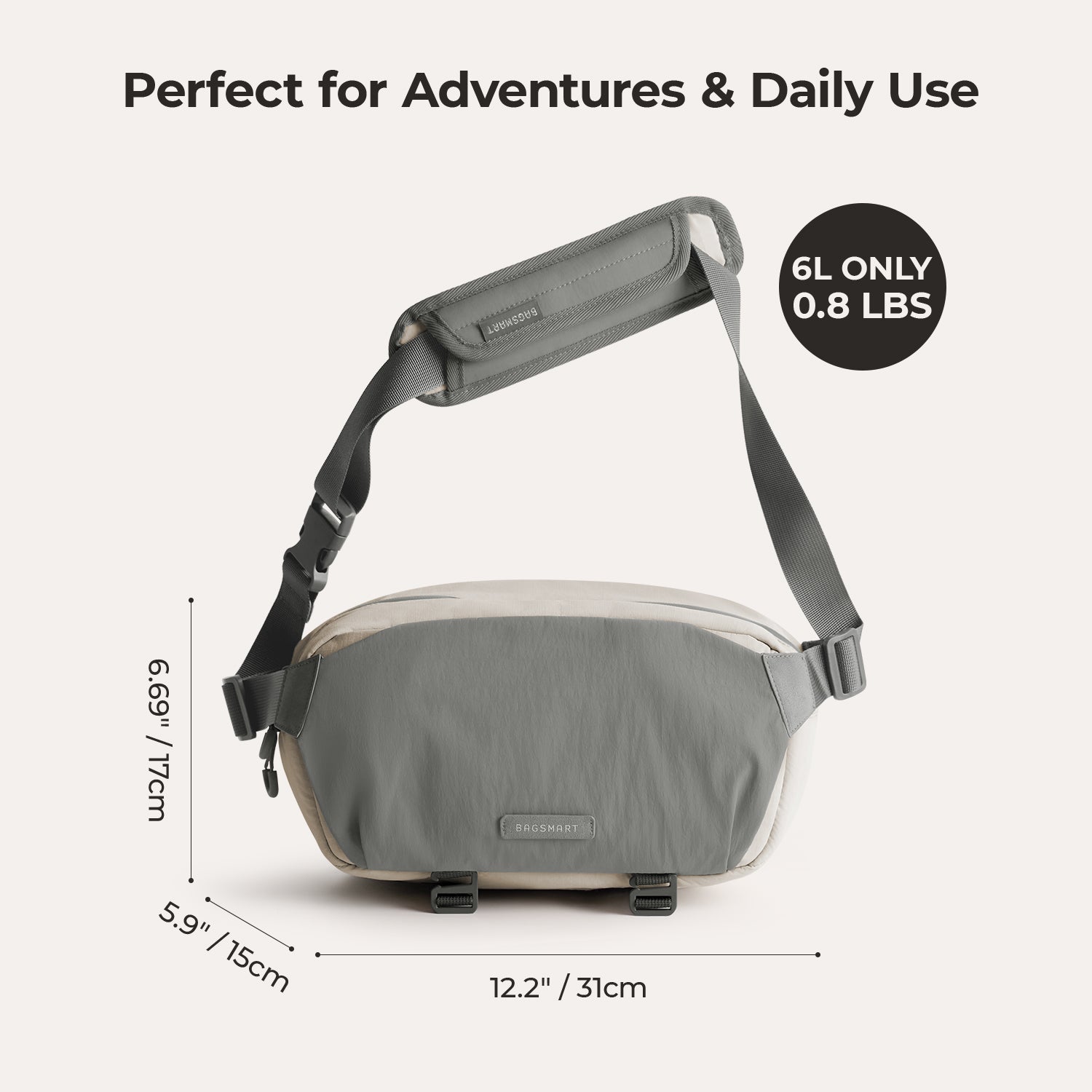 Soar 6L Camera Sling Bag with Tripod Holder