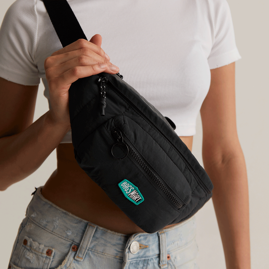 Walker 2 5L Quilted Fanny Pack BAGSMART walker-2-5l-quilted-fanny-pack-bagsmart