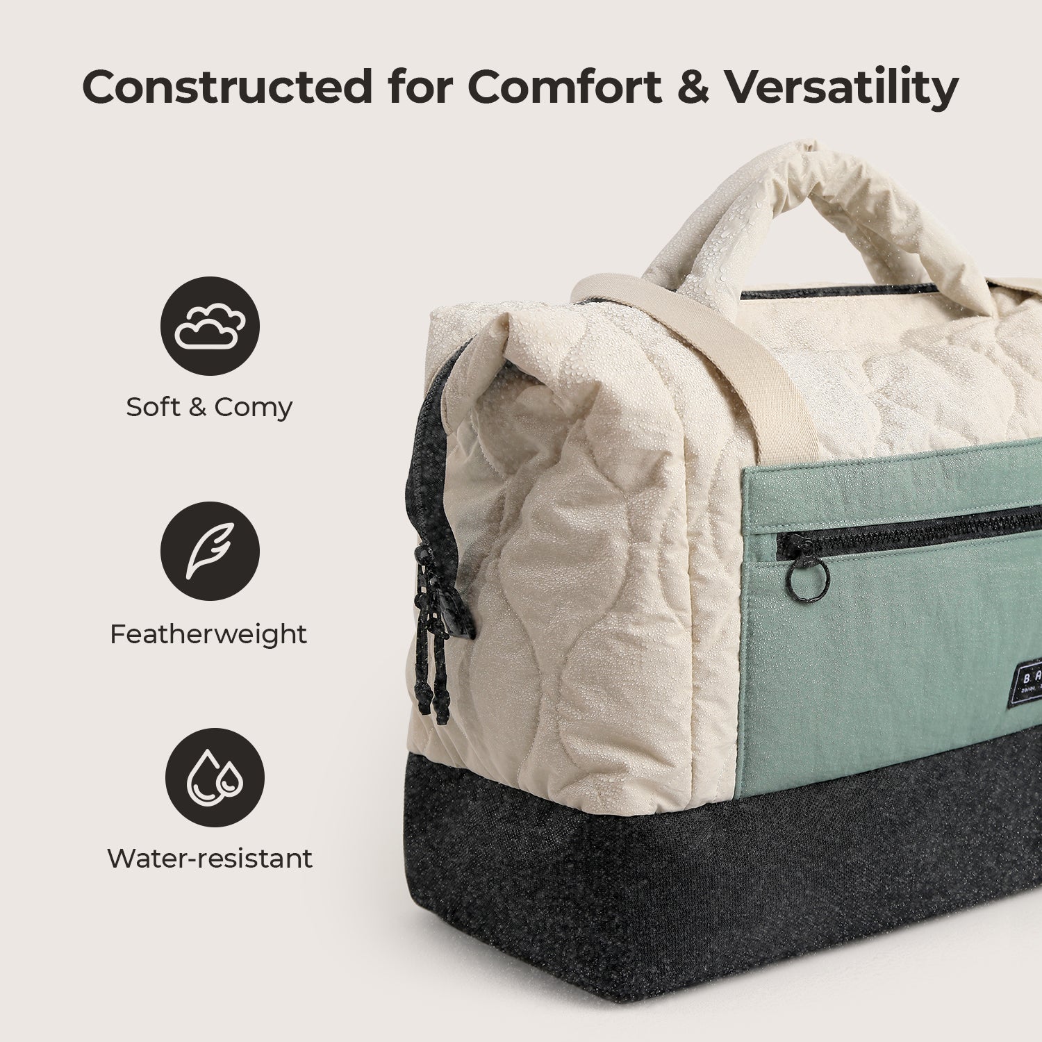 Walker 34L Laptop Duffle with Shoe Compartment - BAGSMART