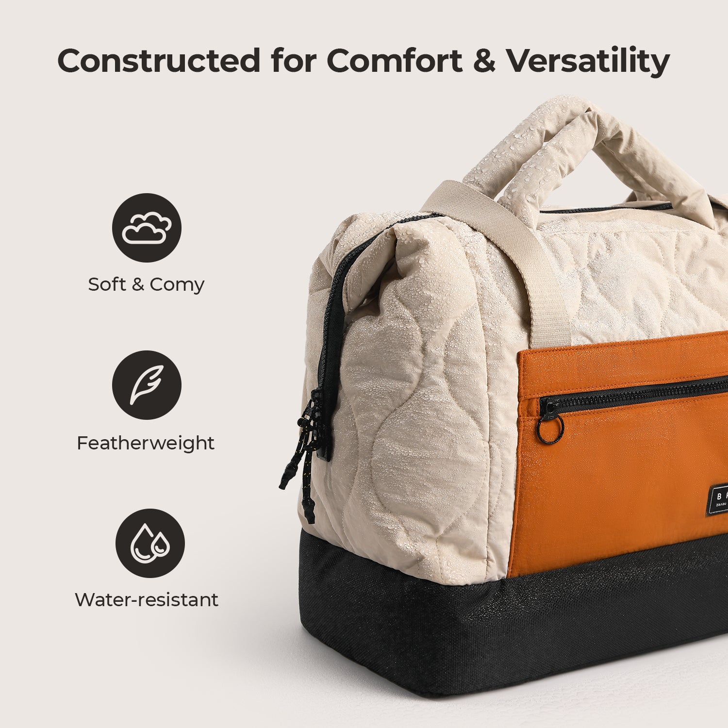 Walker_Duffle_Bag_Tangerine_water-resistant