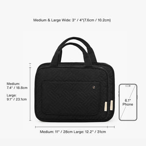 Large BlackToiletry Bag