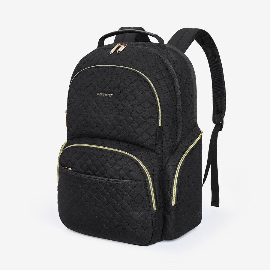 Bonchemin 17.3 Inch Laptop Backpack Black