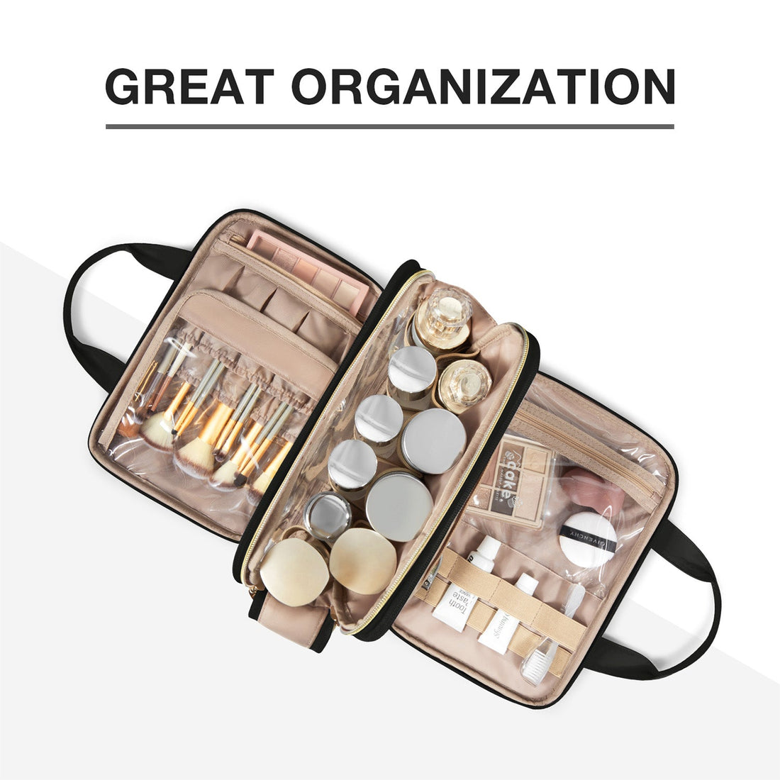 Travel Makeup Organizer Bag– Bagsmart