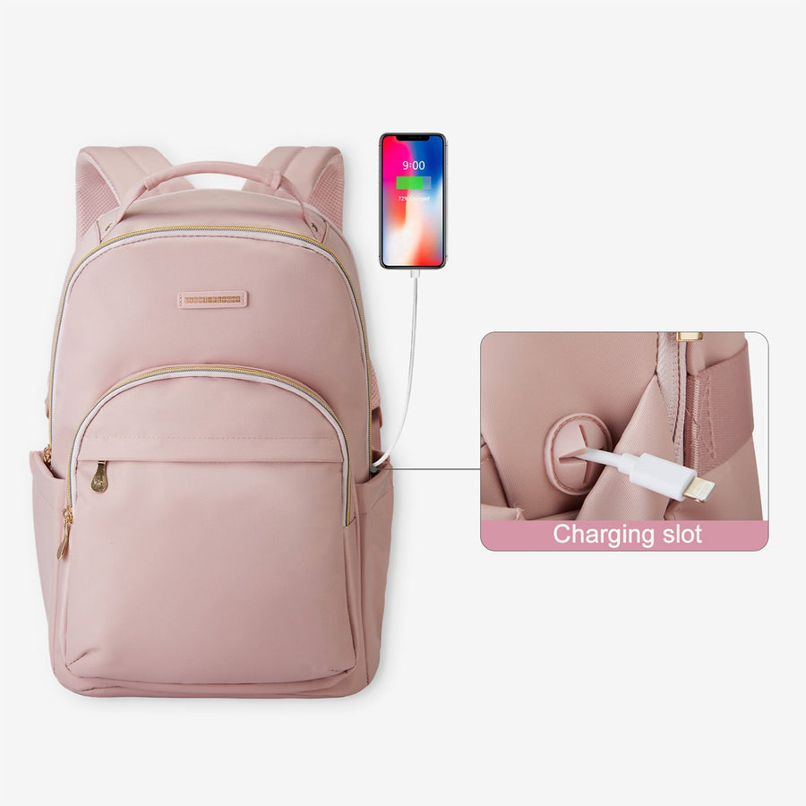 LIGHT FLIGHT Women Laptop Backpacks for 15.6” Laptop Casual Bag