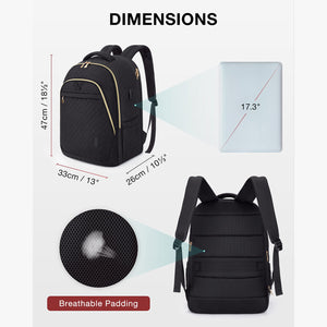 Mochilas para portátil Bonchemin de 15,6 pulgadas