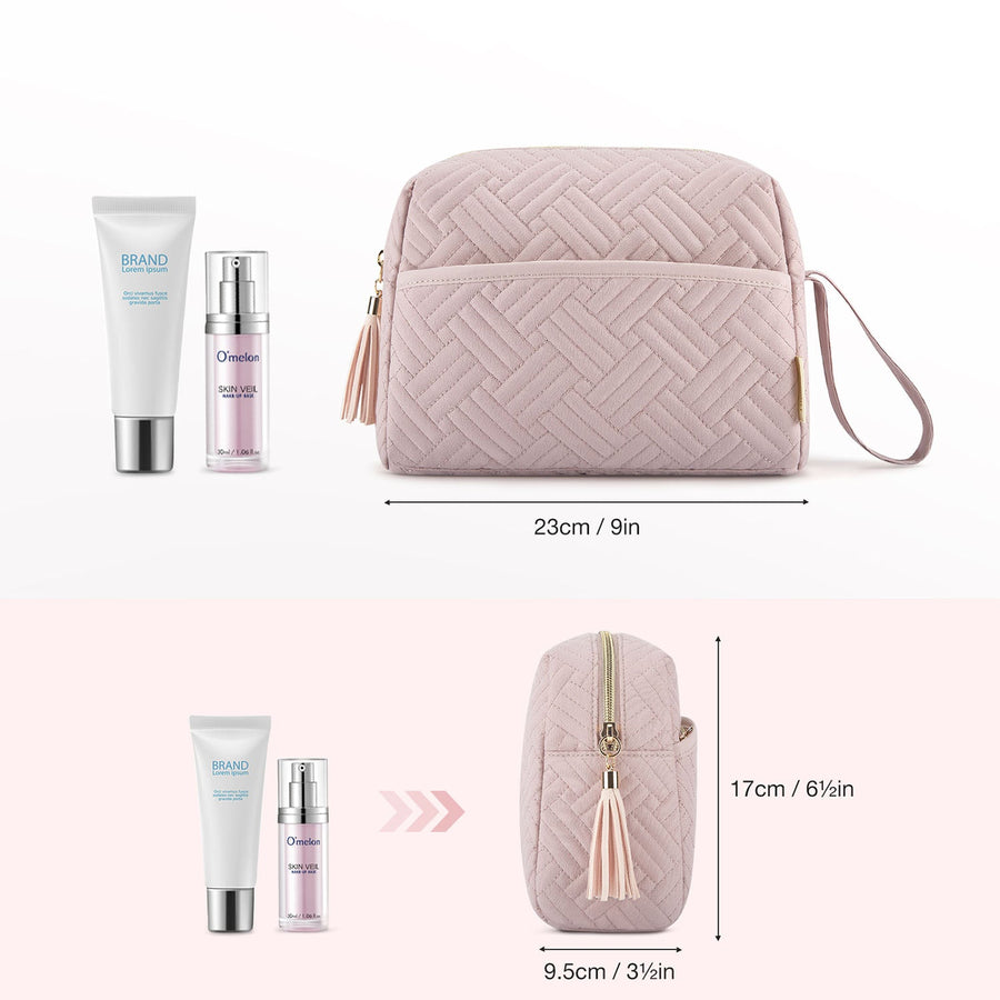 Elegant Roomy Makeup Bag