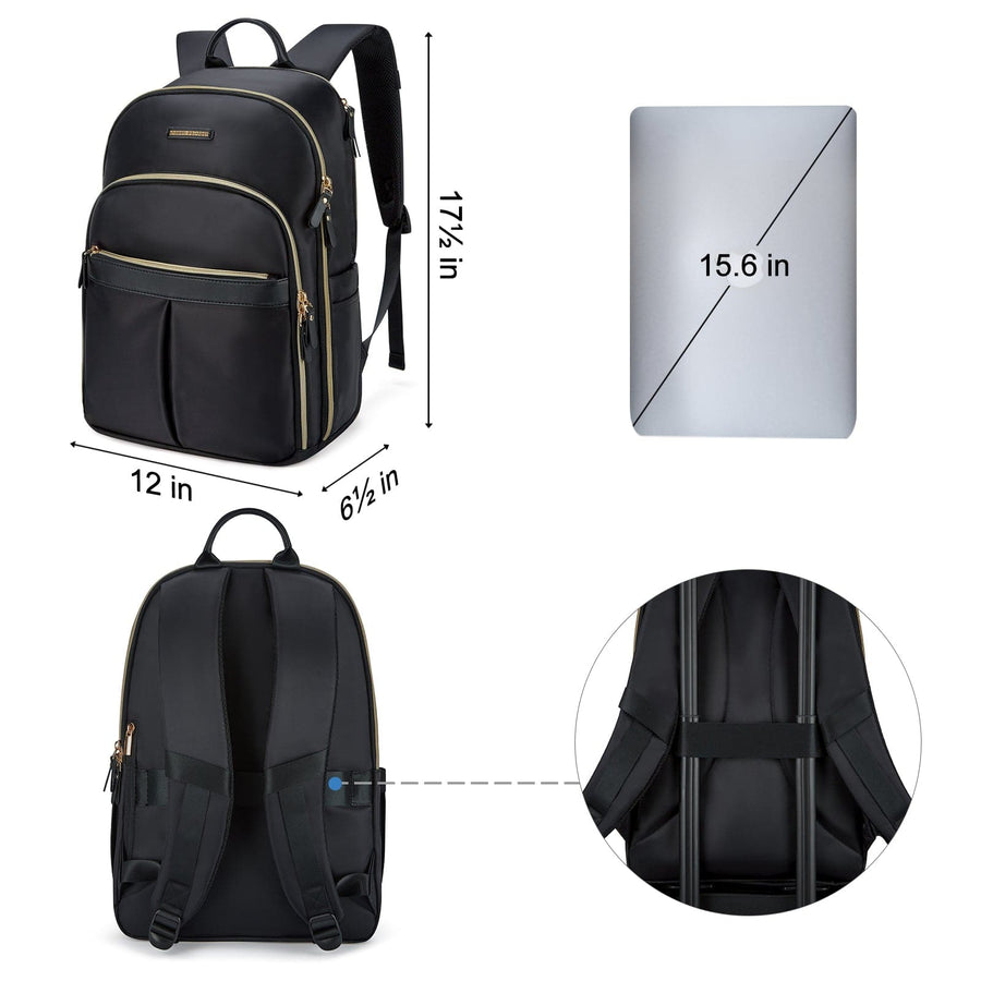 Laptop Backpack Computer Bag fits 15.6'' Notebook