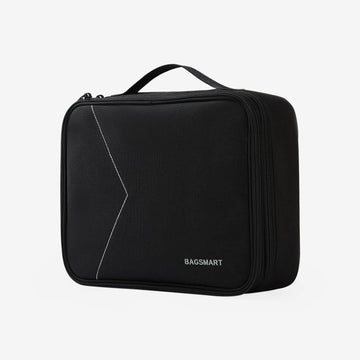 BAGSMART Electronic Organizer,Travel Cable Organizer,Double Layer  Electronics Accessories Bag for Ta…See more BAGSMART Electronic  Organizer,Travel