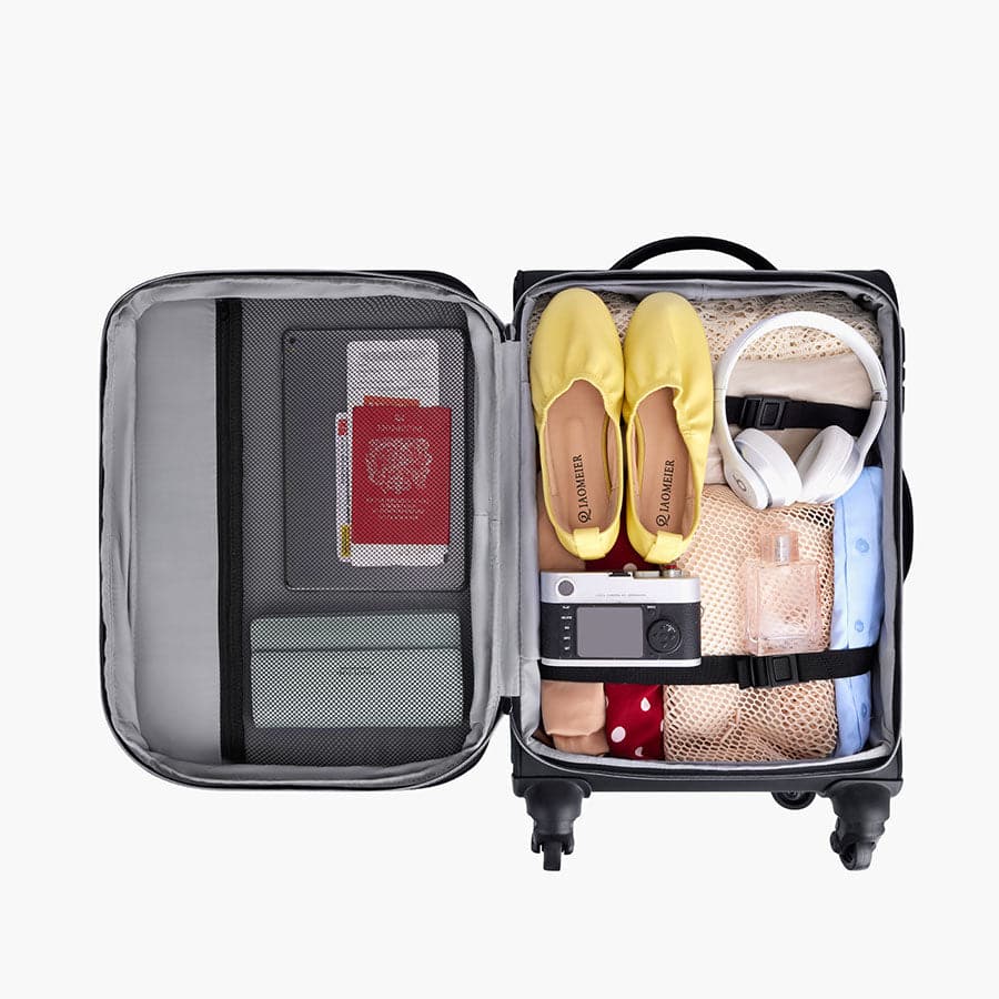 Bonchemin Quilted Business & Travel 51L Expandable Suitcase in Immense Capacity-Bagsmart