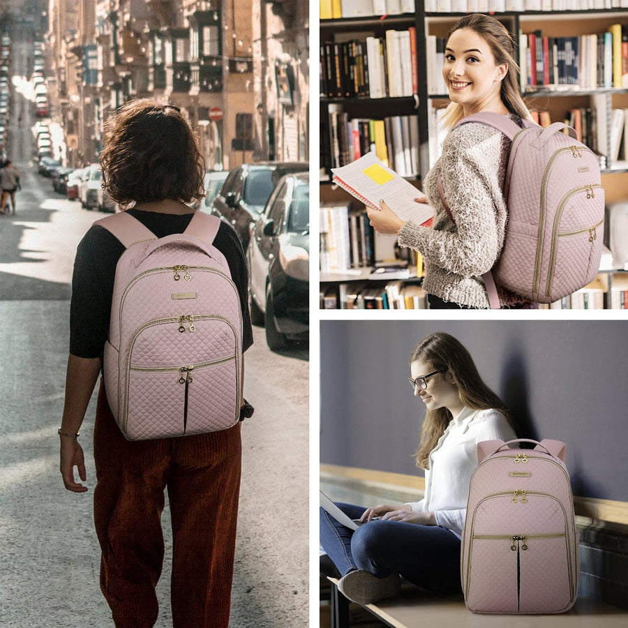 College laptop backpack is perfect for commuting, school, college, travel, and business trips-Bagsmart
