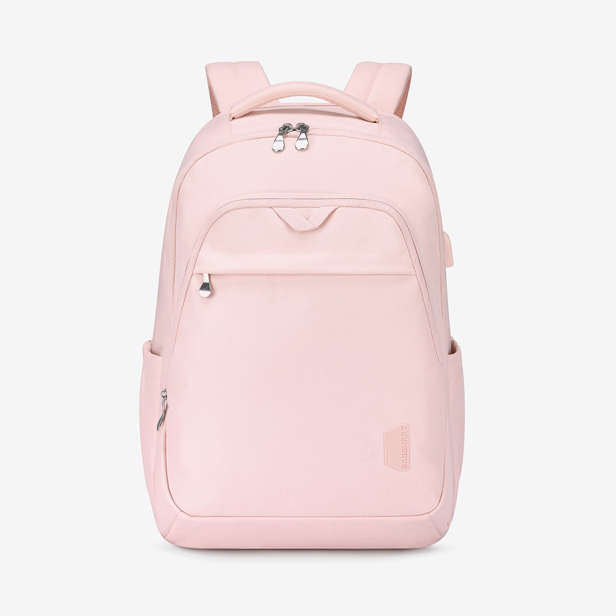 Horatio Casual College Backpacks for Women in Pink-Bagsmart