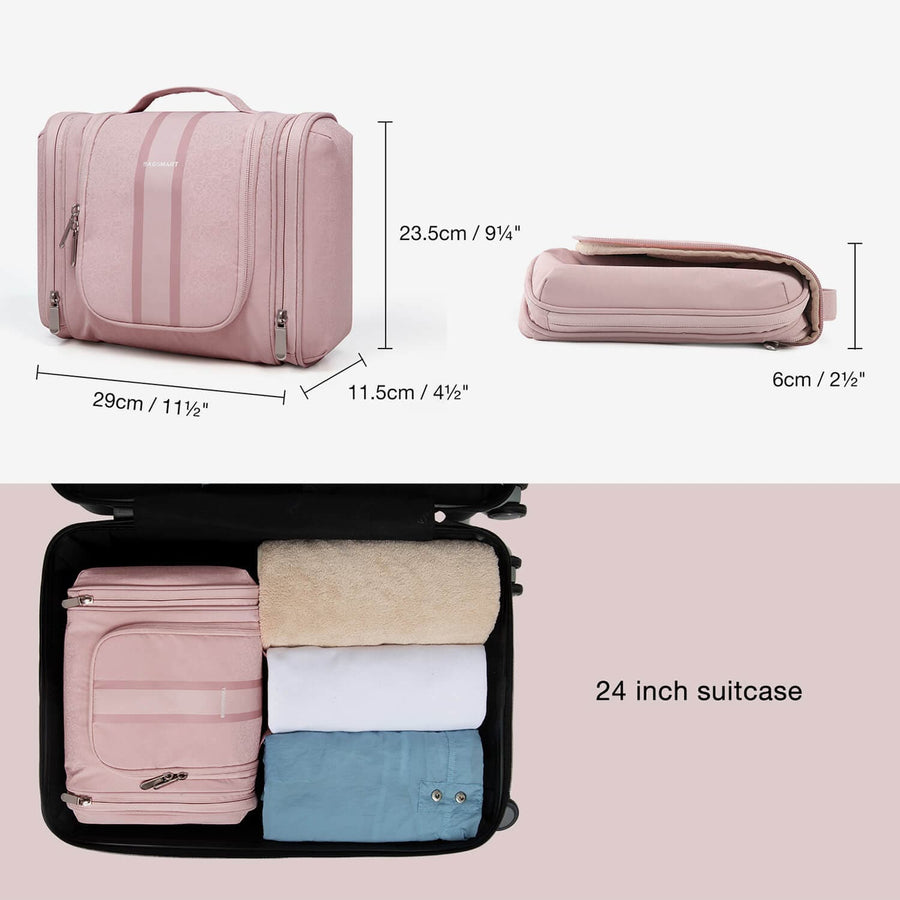 Travel Cosmetic bag for 24 inch Suitcase with Two Size-Bagsmart